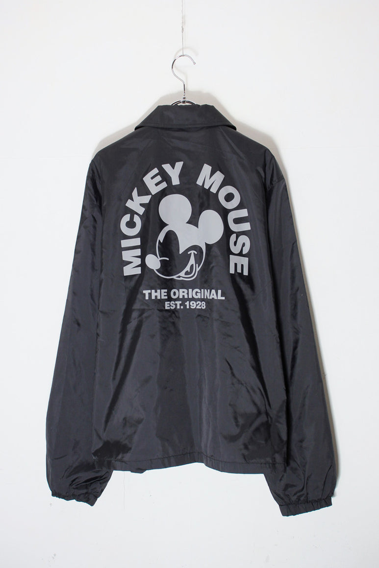 NEFF MICKEY MOUSE NYLON COACH JACKET / BLACK [SIZE: M USED]