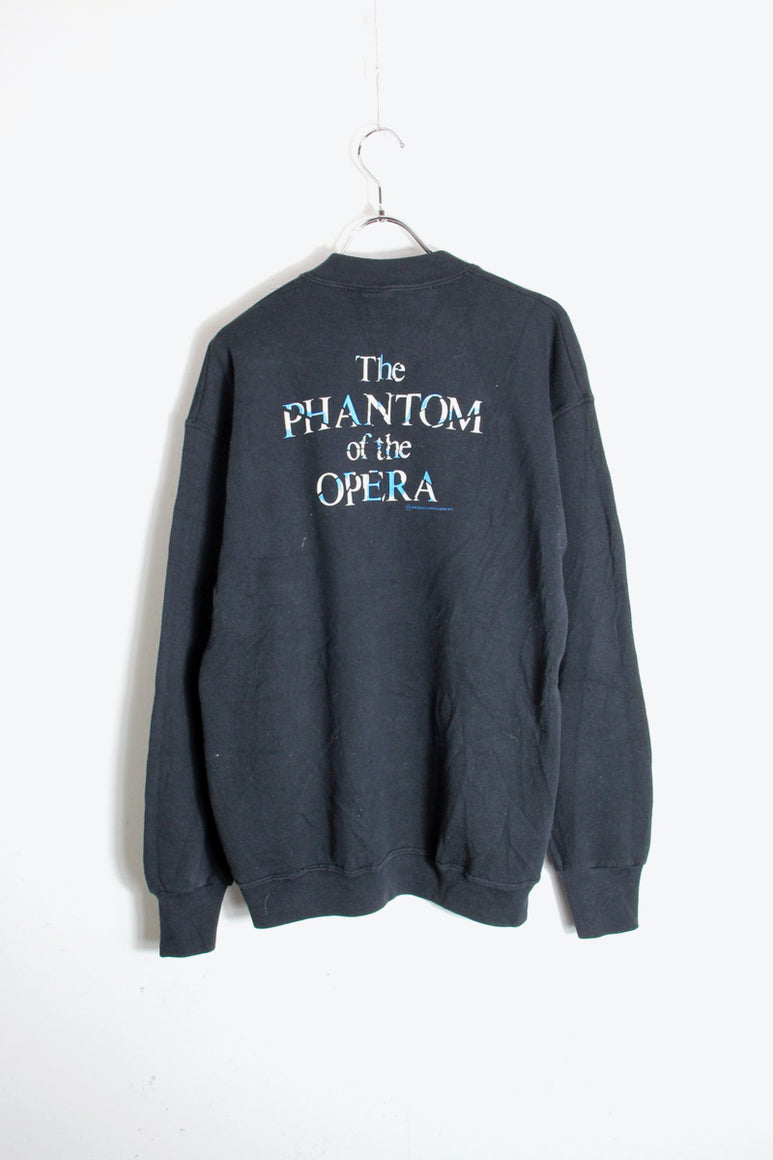 86'S THE PHANTOM OF THE OPERA SWEATSHIRT / BLACK [SIZE: M USED]