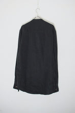 画像をギャラリービューアに読み込む, MADE IN CANADA L/S STAND-COLLAR TENCEL SHIRT / BLACK [SIZE: L USED]
