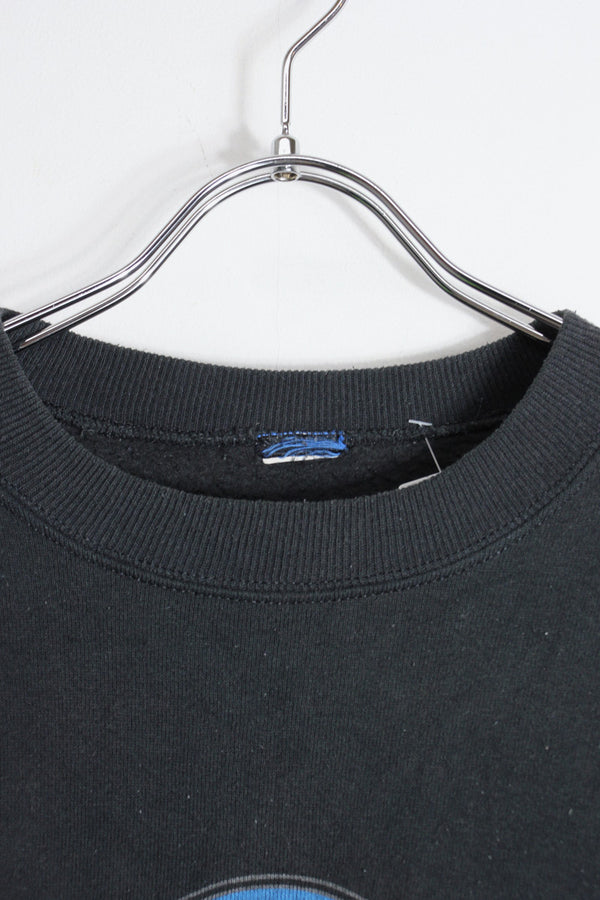 90's HARD ROCK CAFE BOSTON SWEATSHIRT / BLACK [SIZE: L equivalent USED]
