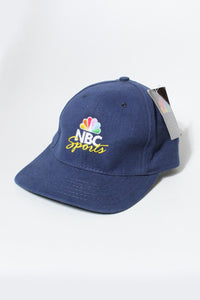 MADE IN USA 90'S CAP NBC SPORTS / NAVY [SIZE: ONE SIZE DEADSTOCK/NOS]