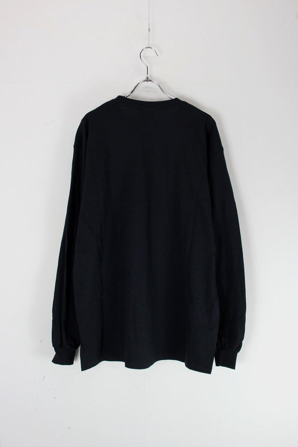 FLAME LOGO L/S TEE / BLACK [NEW]