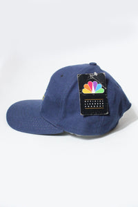 MADE IN USA 90'S CAP NBC SPORTS / NAVY [SIZE: ONE SIZE DEADSTOCK/NOS]
