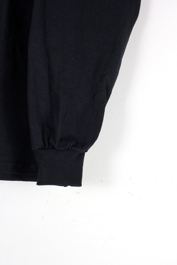 FLAME LOGO L/S TEE / BLACK [NEW]