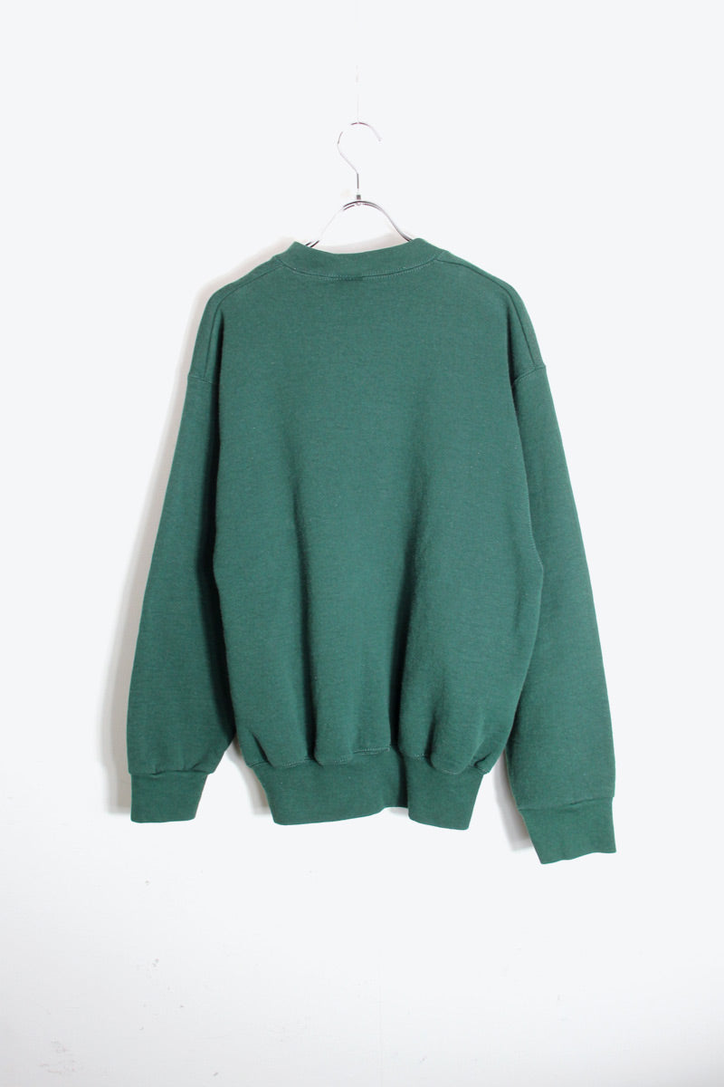 MADE IN USA 90'S NFL GREEN BAY PACKERS SWEATSHIRT / GREEN [SIZE: M USED]