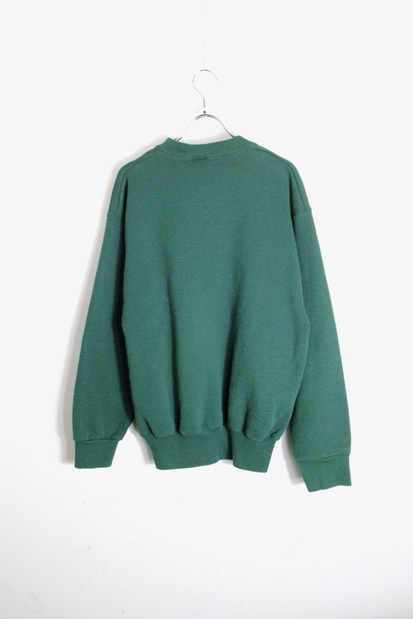 MADE IN USA 90'S NFL GREEN BAY PACKERS SWEATSHIRT / GREEN [SIZE: M USED]