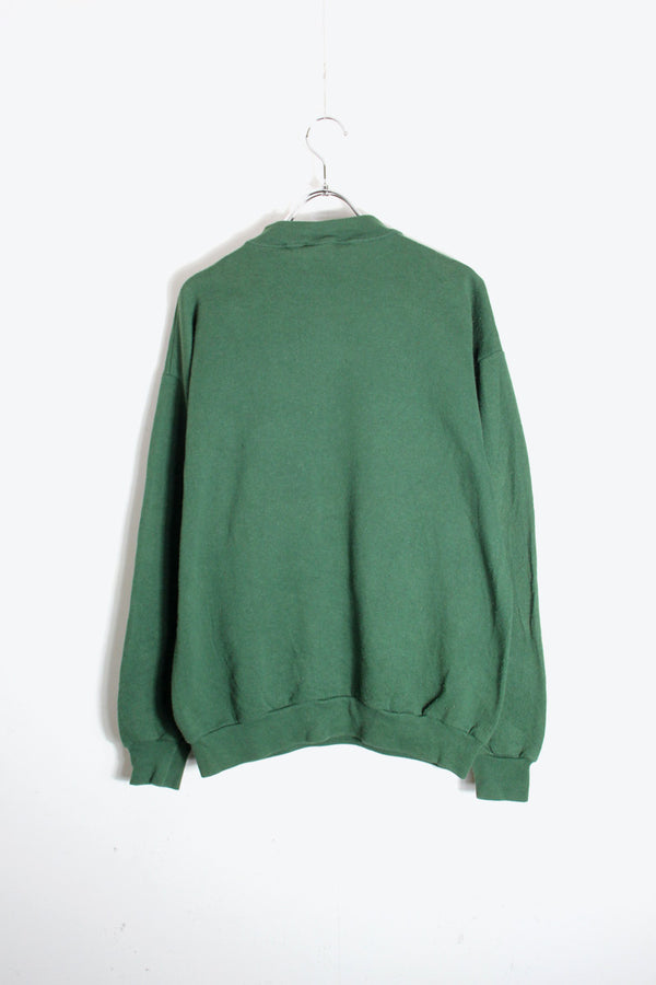 90's NFL GREEN BAY PACKERS SWEATSHIRT / GREEN [SIZE: M USED]