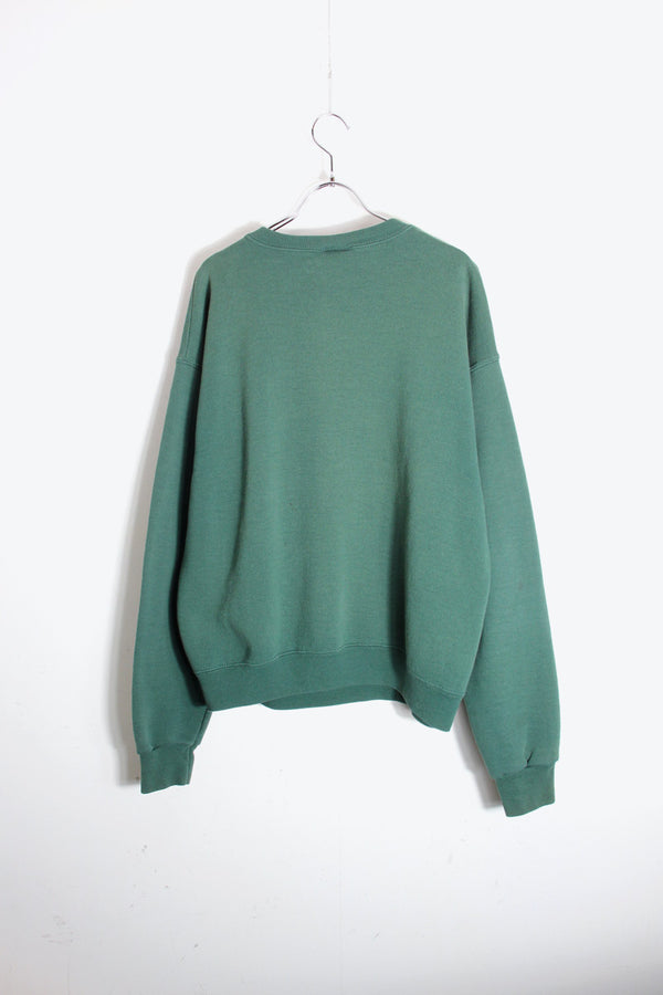 90'S NFL GREEN BAY PACKERS SWEATSHIRT / GREEN [SIZE: XL USED]