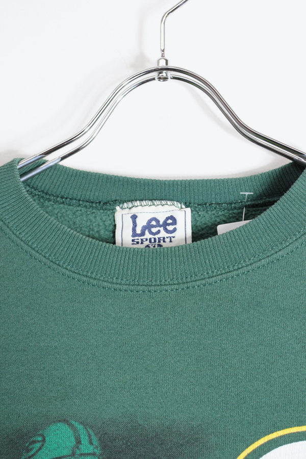 90'S NFL GREEN BAY PACKERS SWEATSHIRT / GREEN [SIZE: XL USED]