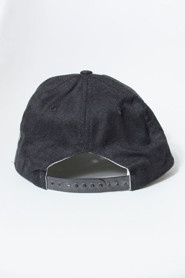 MADE IN USA 99'S AMERICAN LEAGUE NY YANKEES SNAPBACK BASEBALL CAP / BLACK [SIZE: ONE SIZE USED]
