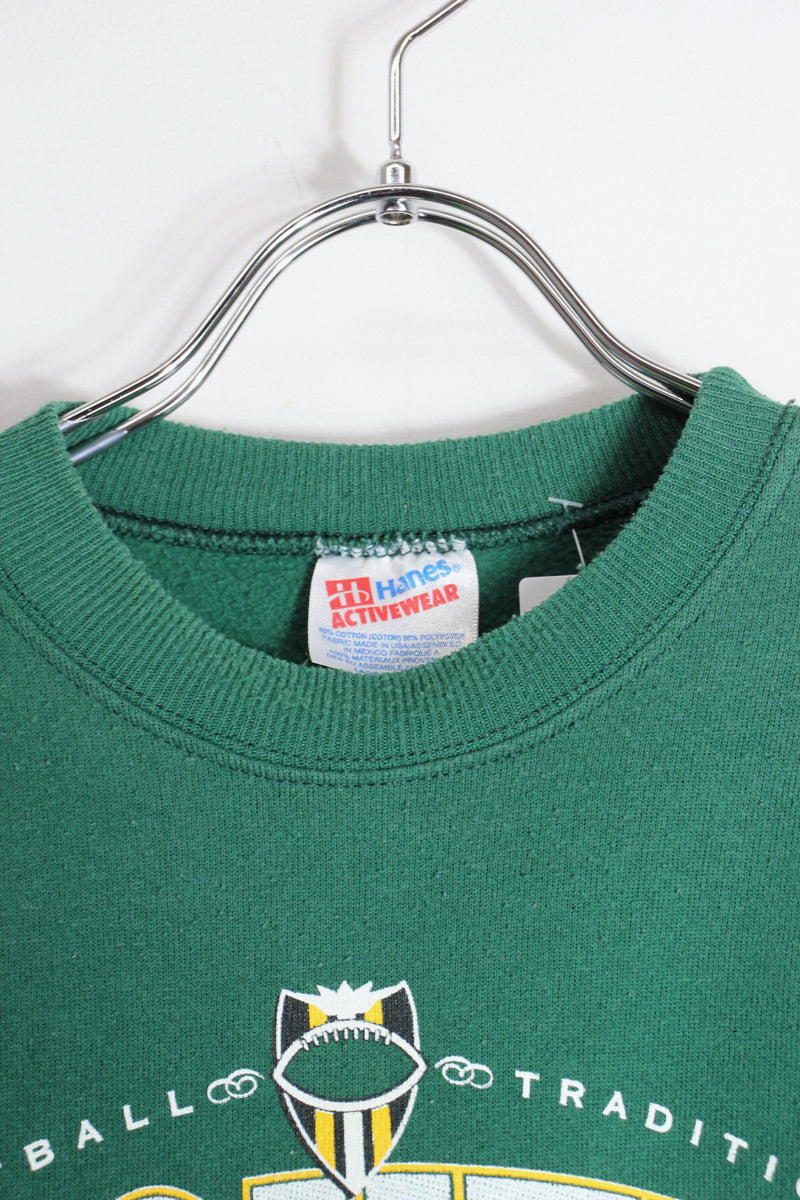 MADE IN USA 90'S NFL GREEN BAY PACKERS SWEATSHIRT / GREEN [SIZE: L USED]