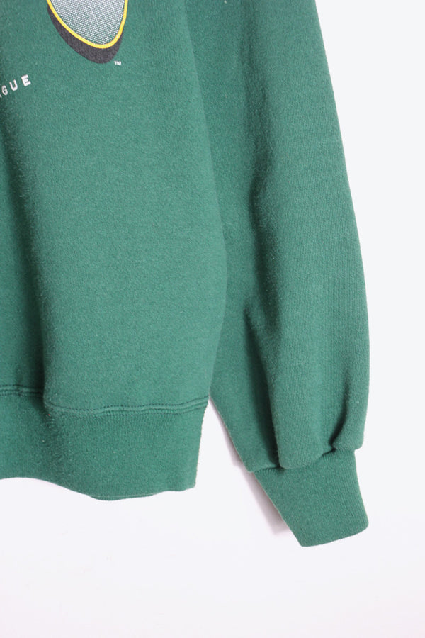 MADE IN USA 90'S NFL GREEN BAY PACKERS SWEATSHIRT / GREEN [SIZE: L USED]