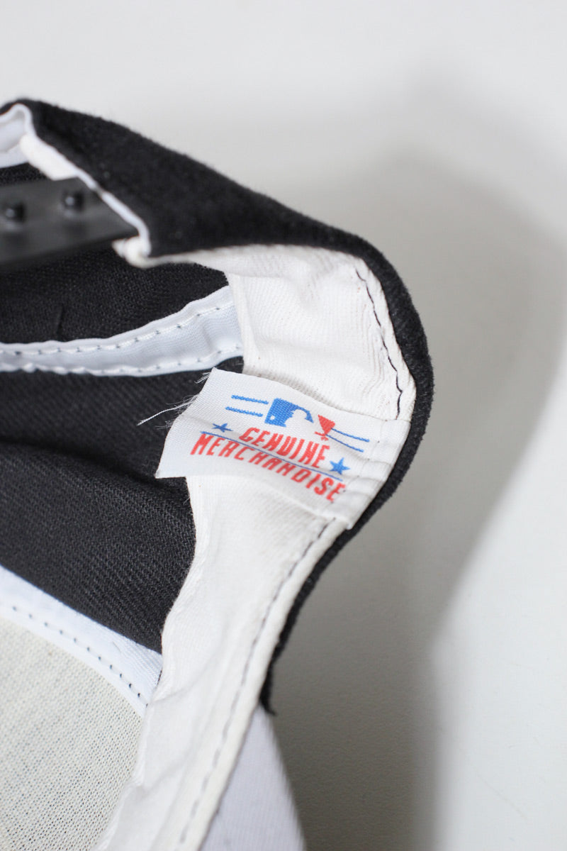 MADE IN USA 99'S AMERICAN LEAGUE NY YANKEES SNAPBACK BASEBALL CAP / BLACK [SIZE: ONE SIZE USED]