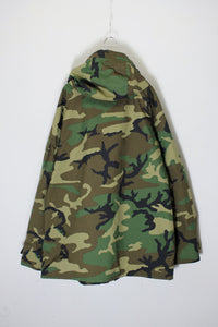 01'S ECWCS GORE-TEX SHELL JACKET / WOODLAND CAMO [SIZE: L USED]
