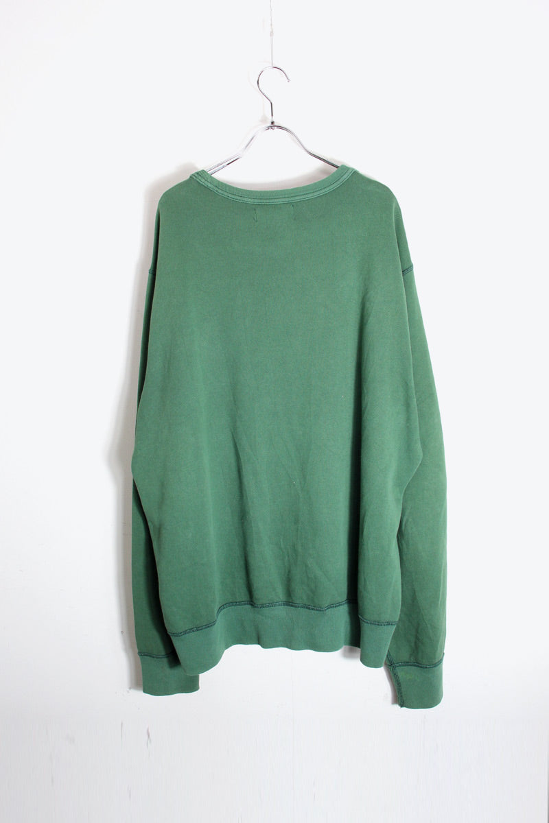 90'S INDIAN SPRINGS SWEATSHIRT / GREEN [SIZE: XL USED]