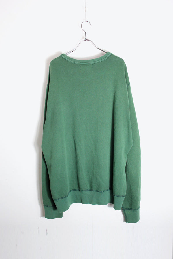 90'S INDIAN SPRINGS SWEATSHIRT / GREEN [SIZE: XL USED]