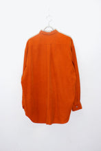 画像をギャラリービューアに読み込む, 90&#39;S L/S B.D CORDUROY SHIRT / ORANGE［ SIZE: M USED ]
