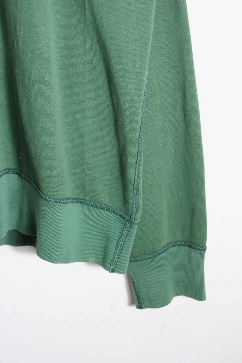 90'S INDIAN SPRINGS SWEATSHIRT / GREEN [SIZE: XL USED]