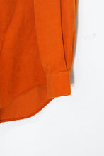画像をギャラリービューアに読み込む, 90&#39;S L/S B.D CORDUROY SHIRT / ORANGE［ SIZE: M USED ]
