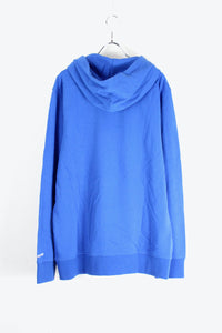 ONE POINT LOGO SWEAT HOODIE / BLUE [SIZE: L USED]