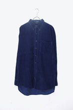 画像をギャラリービューアに読み込む, L/S B.D CORDUROY SHIRT / INDIGO BLUE［ SIZE: L USED ]
