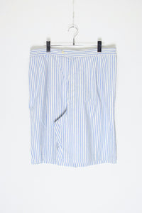 90'S STRIPE GURKHA SHORTS / WHITE/BLUE [SIZE: 30相当 USED]