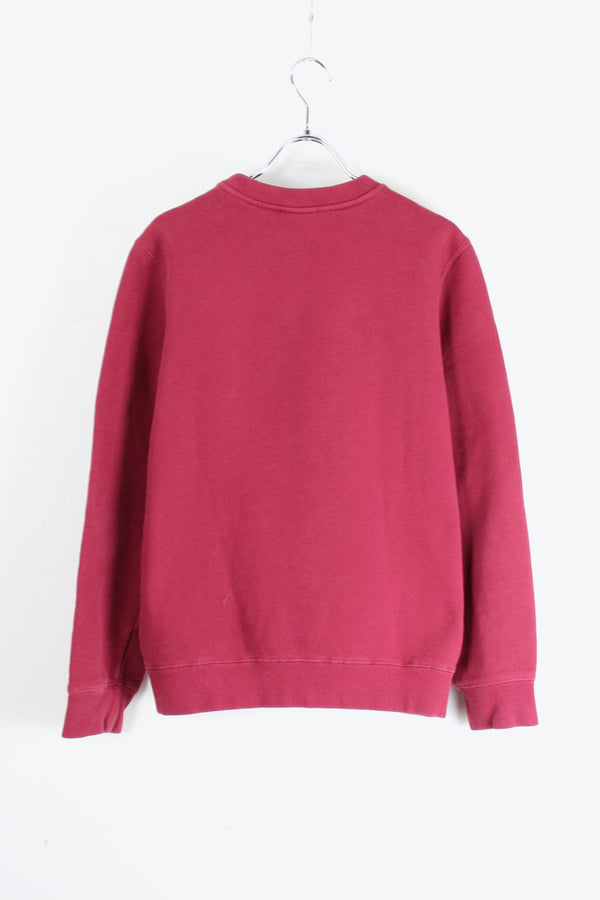 ONE POINT SWEATSHIRT / WINE RED [SIZE: S USED]