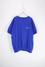 画像をギャラリービューアに読み込む, MADE IN USA 90&#39;S S/S SWEAT T-SHIRT / BLUE [SIZE: XL USED]
