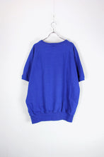 画像をギャラリービューアに読み込む, MADE IN USA 90&#39;S S/S SWEAT T-SHIRT / BLUE [SIZE: XL USED]
