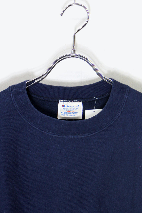 MADE IN USA 80s REVERSE WEAVE SWEATSHIRT / NAVY [ SIZE:L USED ]