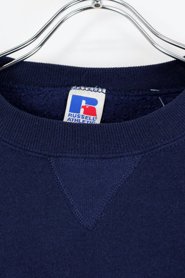 MADE IN USA 90'S DALLAS COWBOYS SWEATSHIRT / NAVY [SIZE: L USED]