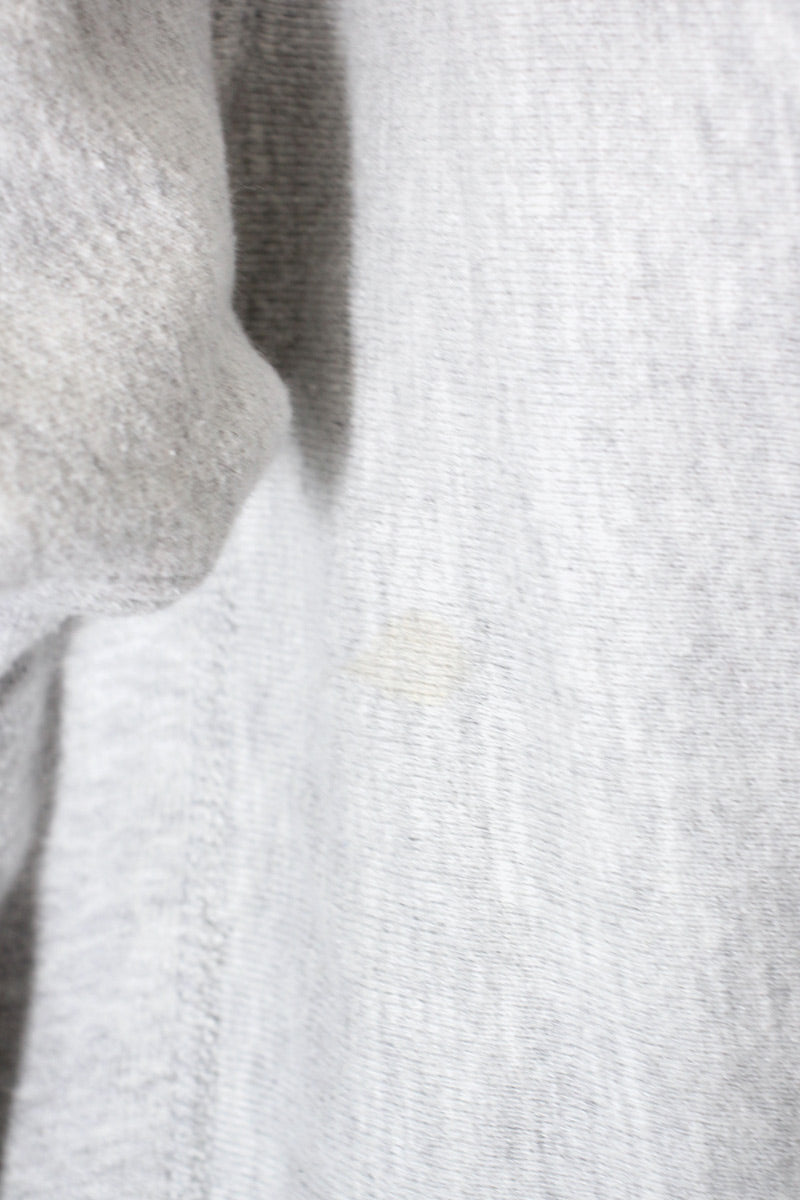 MADE IN USA 90'S HOOP PRINT REVERSE WEAVE SWEATSHIRT / GRAY [ SIZE:L USED ]