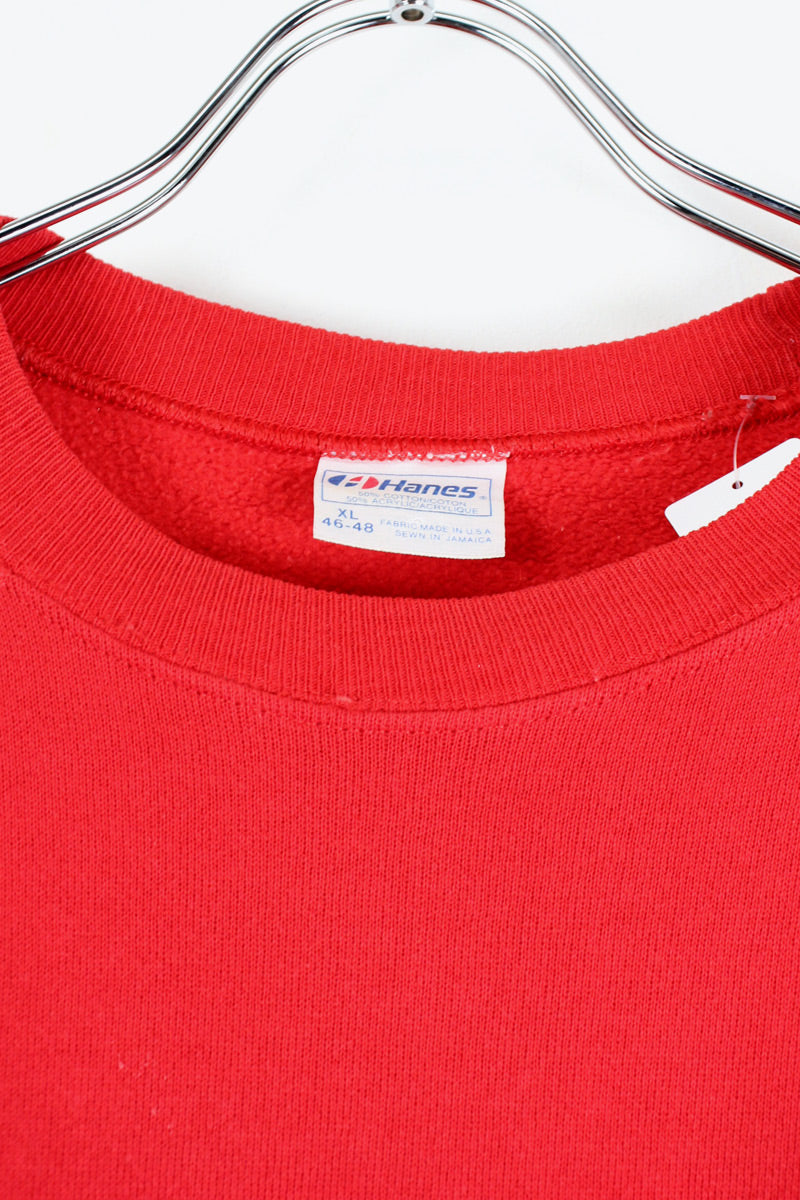 MADE IN USA 90'S COCA COLA RED SWEATSHIRT [SIZE: XL USED]