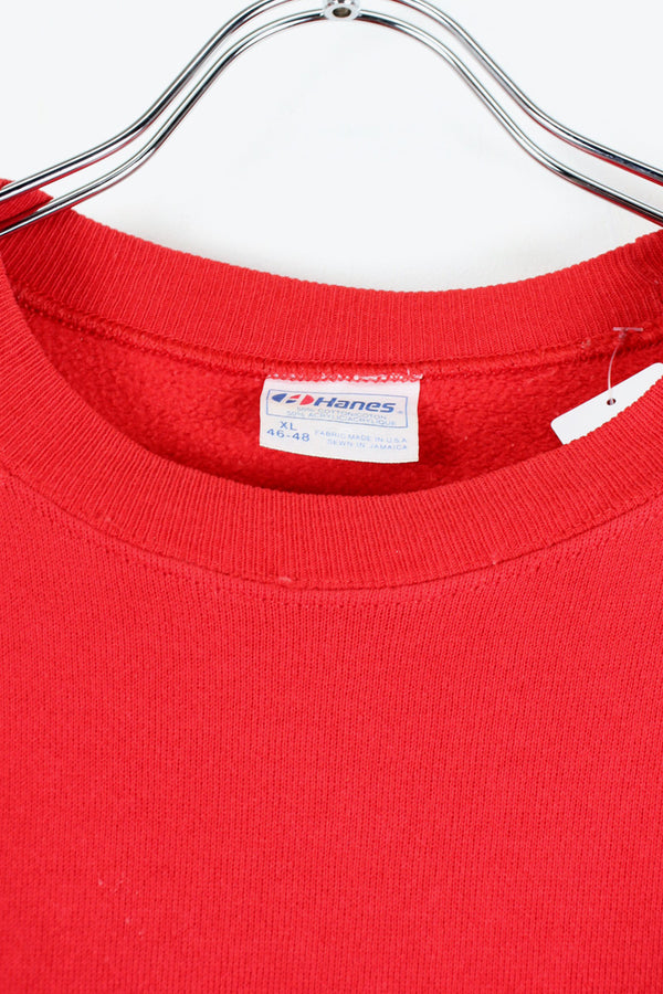 MADE IN USA 90'S COCA COLA RED SWEATSHIRT [SIZE: XL USED]