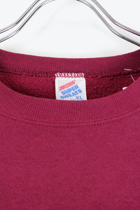 MADE IN USA 90'S SWEAT SHIRT / WINE RED [SIZE: XL USED]