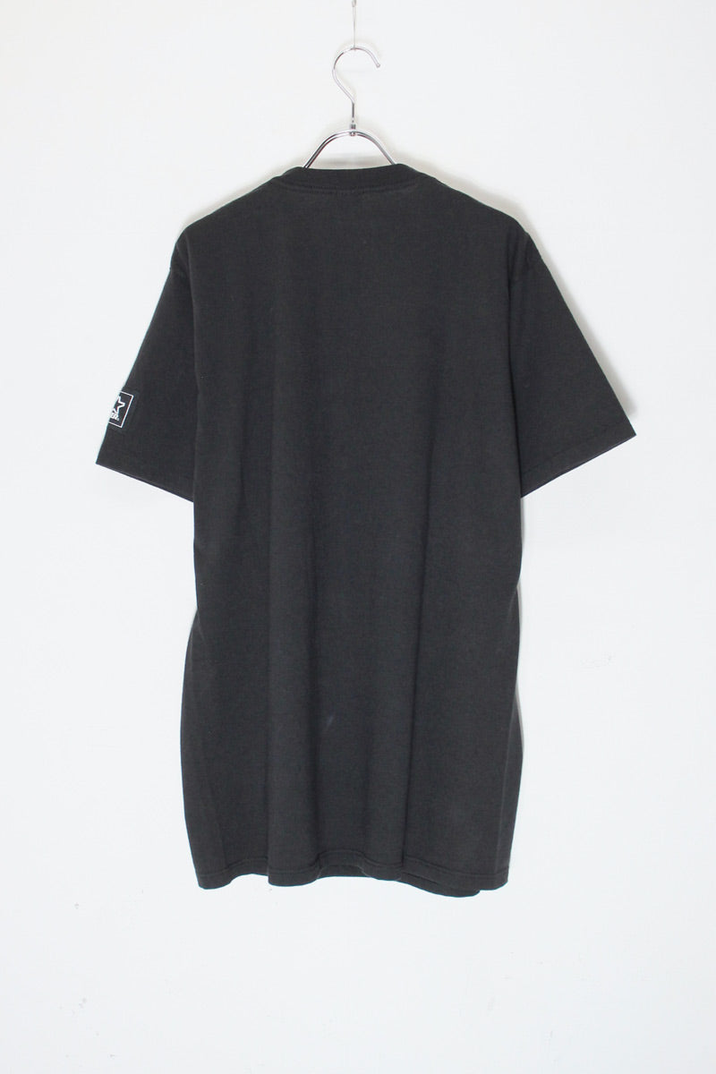 MADE IN USA 80'S S/S NFL NY JETS PRINT T-SHIRT / BLACK/GREEN [SIZE: M DEADSTOCK/NOS]