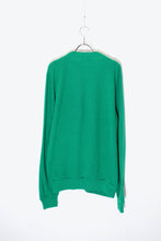画像をギャラリービューアに読み込む, 90&#39;S ONE POINT ACRYLIC KNIT CARDIGAN / GREEN［ SIZE: L USED ]
