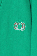 画像をギャラリービューアに読み込む, 90&#39;S ONE POINT ACRYLIC KNIT CARDIGAN / GREEN［ SIZE: L USED ]
