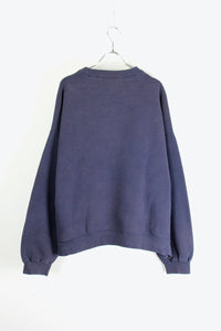 ONE POINT SWEAT SHIRT / NAVY [SIZE: XL USED]