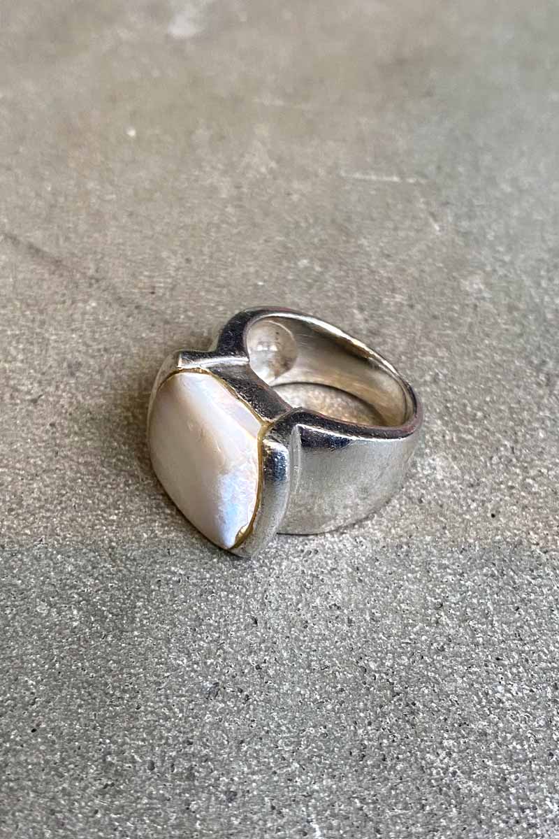 VINTAGE JEWLRY ( ビンテージ ジュエリー ) SILVER RING W/STONE