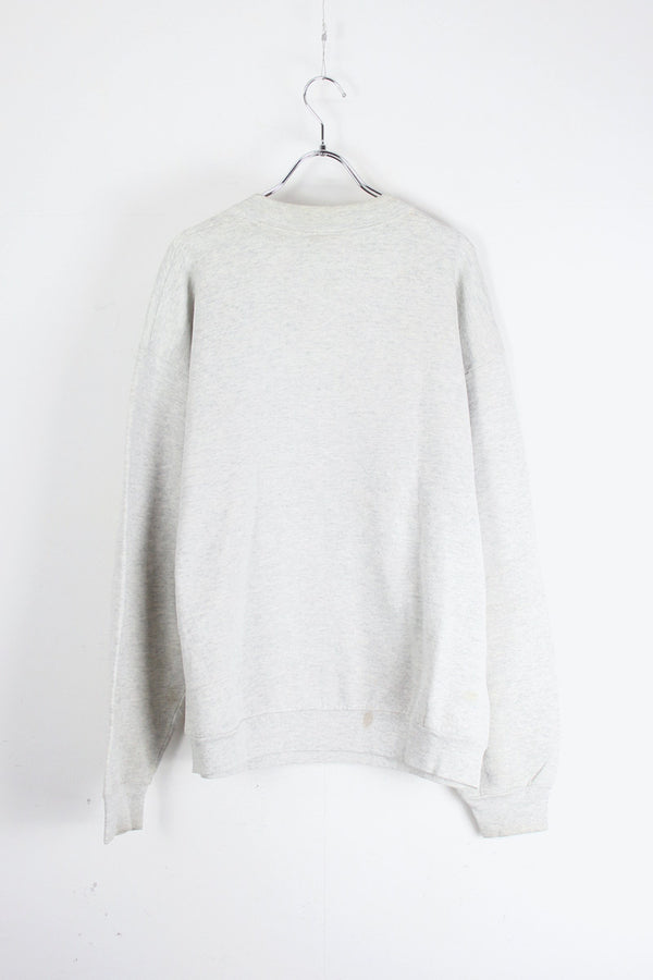90'S MICKEY SWEATSHIRT / GREY [SIZE: L Equivalent USED]