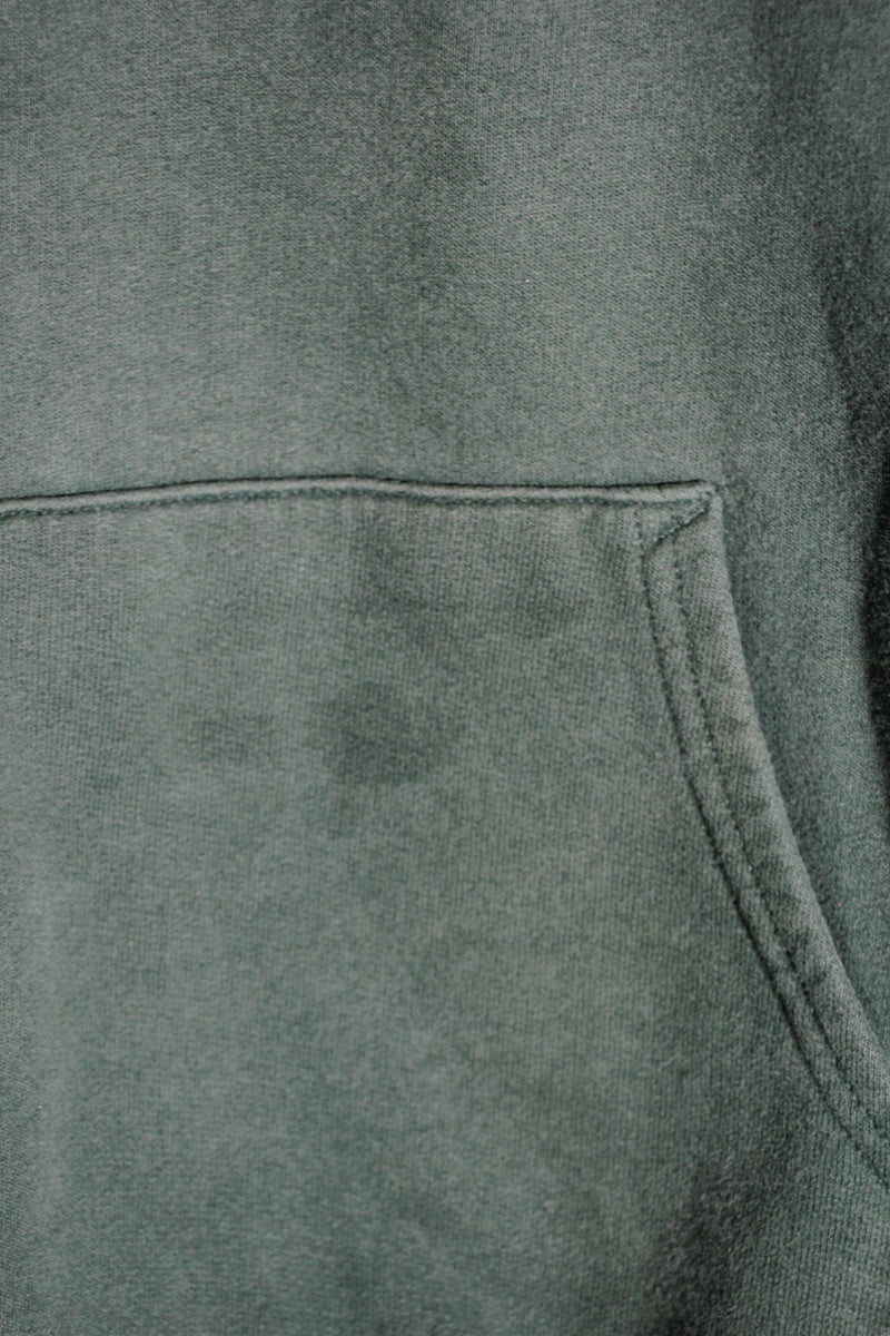 LOGO SWEAT HOODIE / GREEN [SIZE: M equivalent USED]