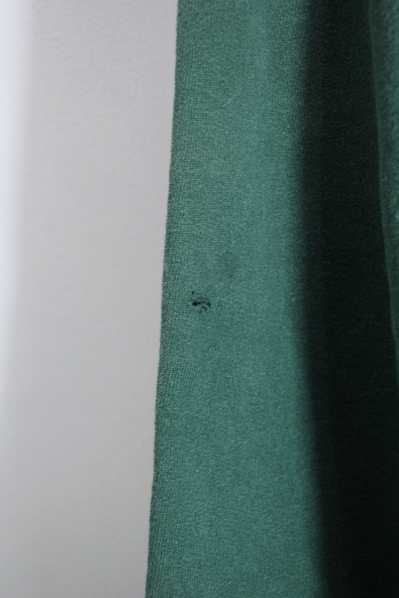 LOGO SWEAT HOODIE / GREEN [SIZE: M equivalent USED]