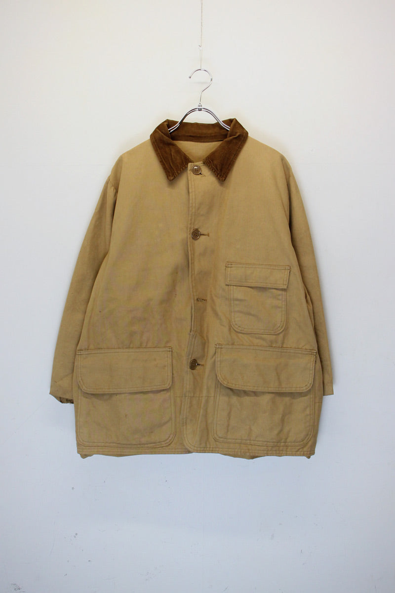80'S HUNTING JACKET / CAMEL [SIZE: M USED ]
