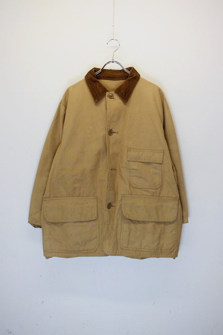 80'S HUNTING JACKET / CAMEL [SIZE: M USED ]