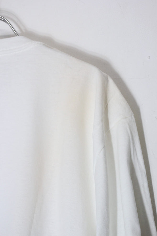 MADE IN USA 92'S S/S WHAT A PAIR PRINT ADVERTISING T-SHIRT / WHITE [SIZE: L DEADSTOCK/NOS]
