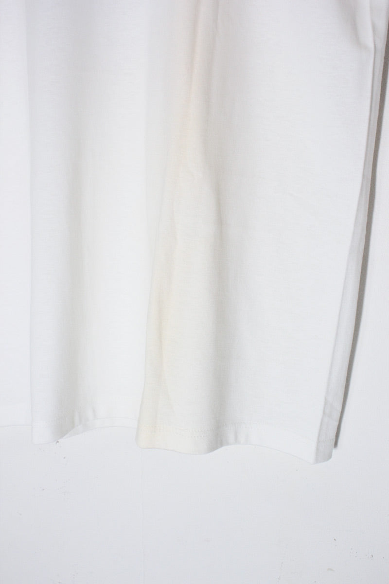 MADE IN USA 92'S S/S WHAT A PAIR PRINT ADVERTISING T-SHIRT / WHITE [SIZE: L DEADSTOCK/NOS]