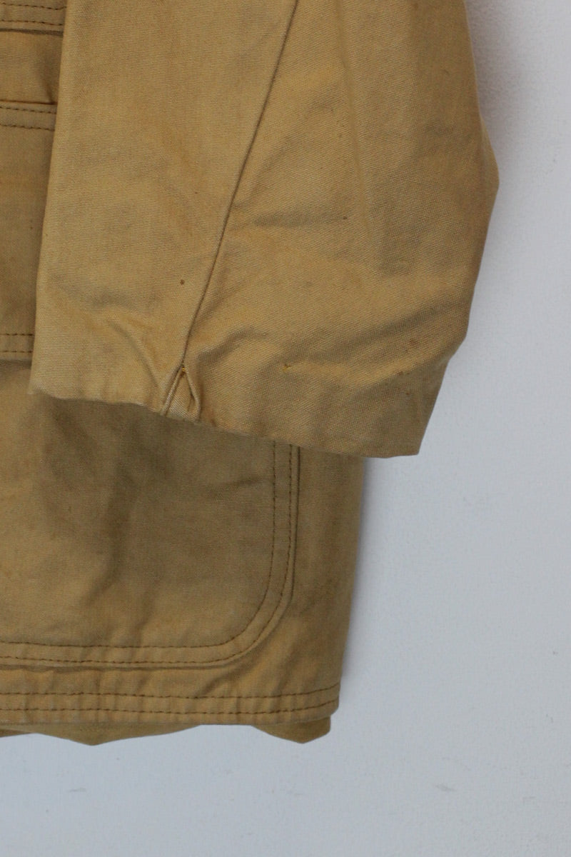 80'S HUNTING JACKET / CAMEL [SIZE: M USED]
