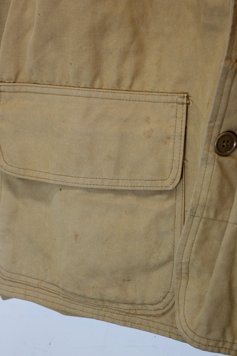 80'S HUNTING JACKET / CAMEL [SIZE: M USED]