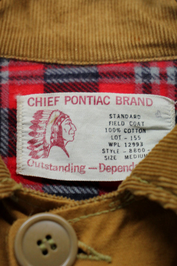 80'S HUNTING JACKET / CAMEL [SIZE: M USED]
